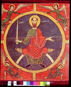 Sidepanel fra en altertavle dedikert til St. Paul, ca. 1200 (tempera på panel)